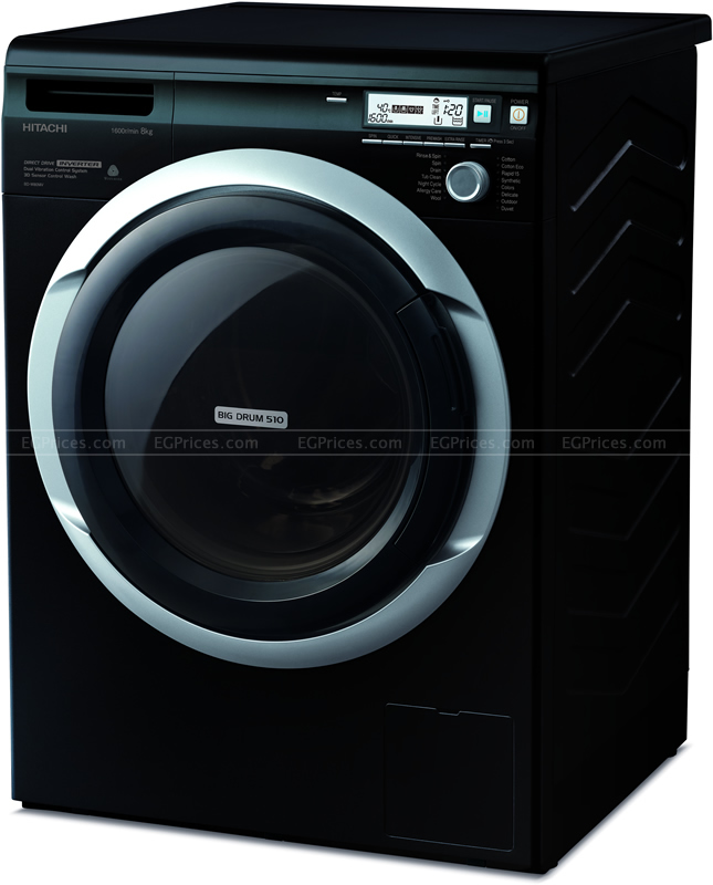 Hitachi 8Kg (BDW80MV B) Washing Ma.. Price in Egypt El Behery Stores