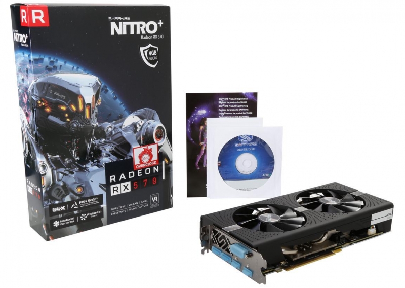 SAPPHIRE NITRO + Radeon RX 570 4GB .. Price in Egypt | El Nekhely ...