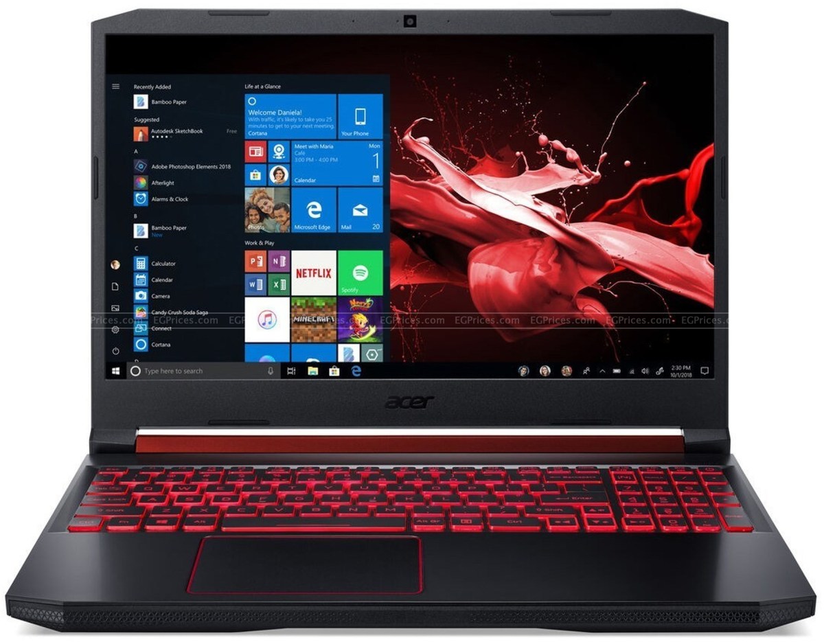 Acer Nitro 5 i712700H 16GB 1TB SSD NVIDIA RTX 3060 6GB 15.6 inch Dos