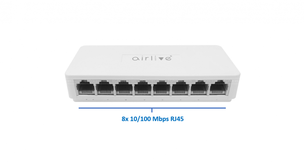 zoom image for AirLive Live-8E Ethernet Switch