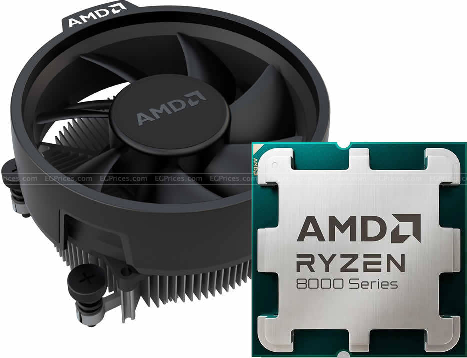 صورة مكبرة ل ايه ام دي رايزن 7 8700f ام بي كيه تراي بروسيسور + مروحة