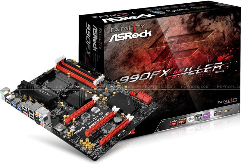 ASRock Fatal1ty 990FX Killer Socket AM3+ Motherboard price in Egypt