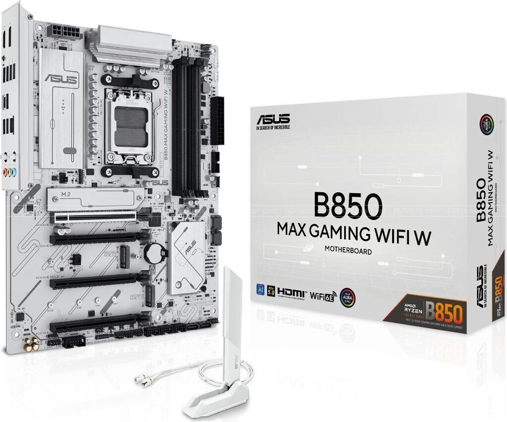 zoom image for Asus B850 Max Gaming Wifi W Socket AM5 Motherboard