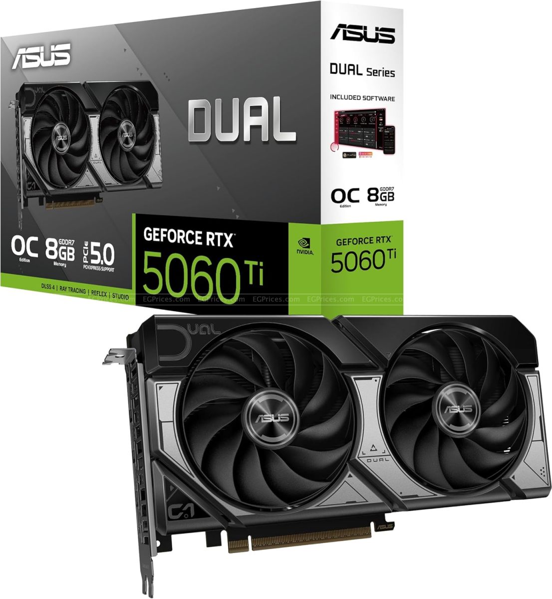 zoom image for Dual GeForce RTX 5060 Ti OC 8GB