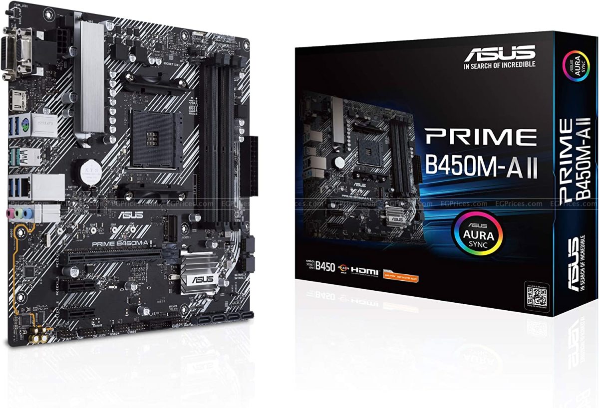 zoom image for PRIME B450M-A II Socket AM4 Motherboard