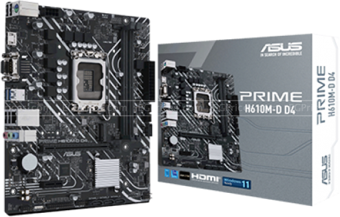 zoom image for PRIME H610M-D D4 LGA1700 Motherboard