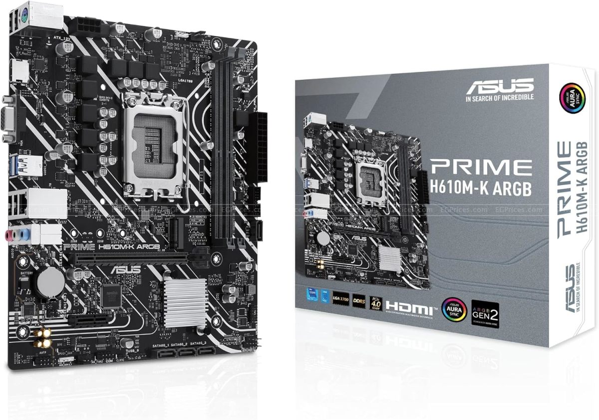 zoom image for PRIME H610M-K ARGB LGA 1700 Motherboard