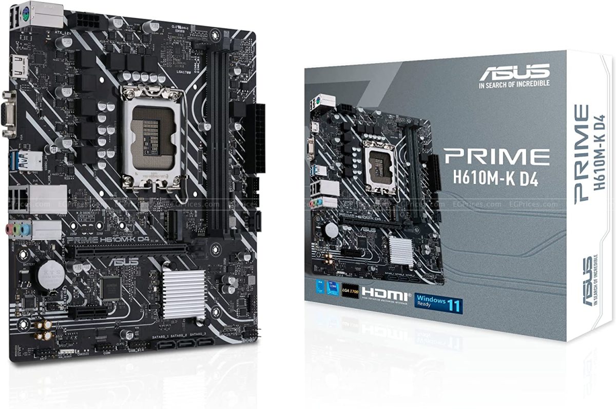 صورة مكبرة ل اسوس prime h610m-k d4 lga1700 