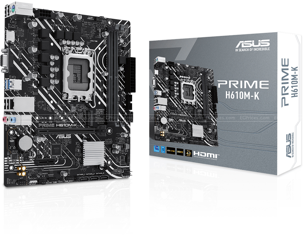 zoom image for PRIME H610M-K LGA 1700 Motherboard