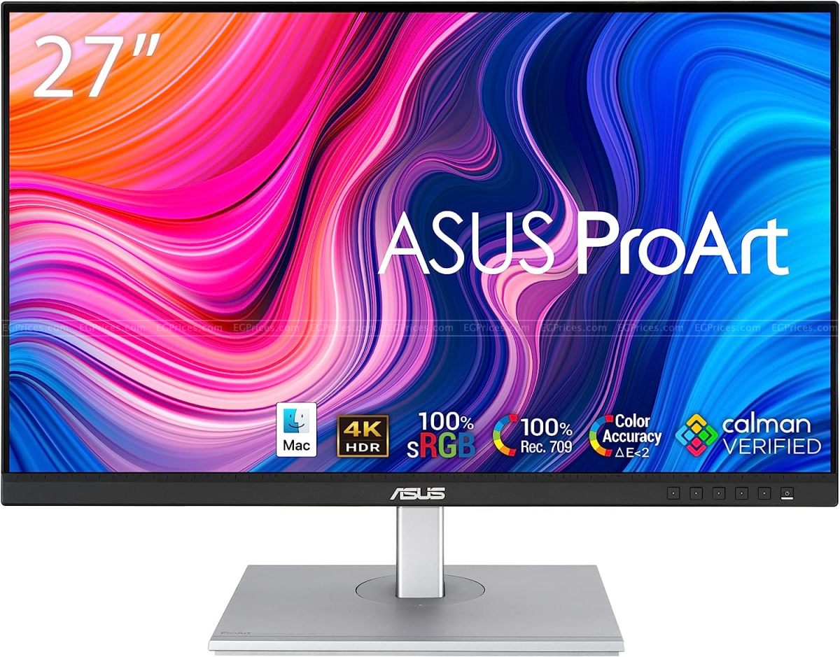 صورة مكبرة ل اسوس برو ارت pa279cv شاشة 27 بوصة 4k hdr الترا اتش دي ips