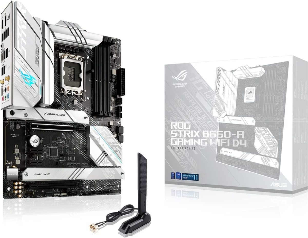 ASUS ROG STRIX B660A GAMING WIFI D4 LGA1700 Motherboard