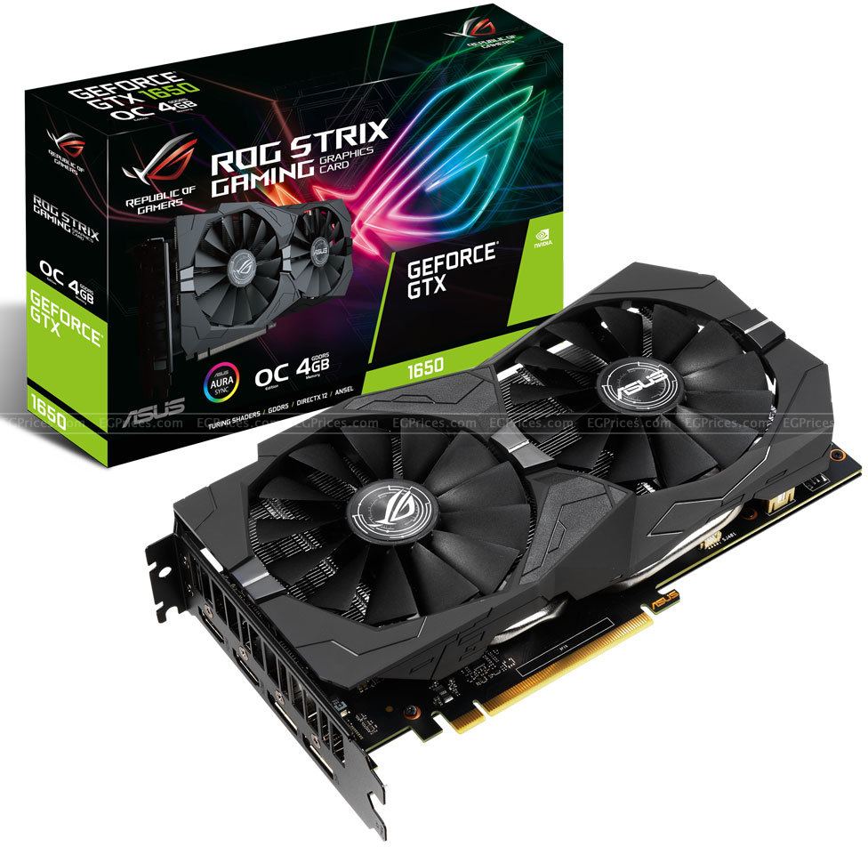 ASUS ROG Strix GeForce GTX 1650 OC 4GB GDDR5