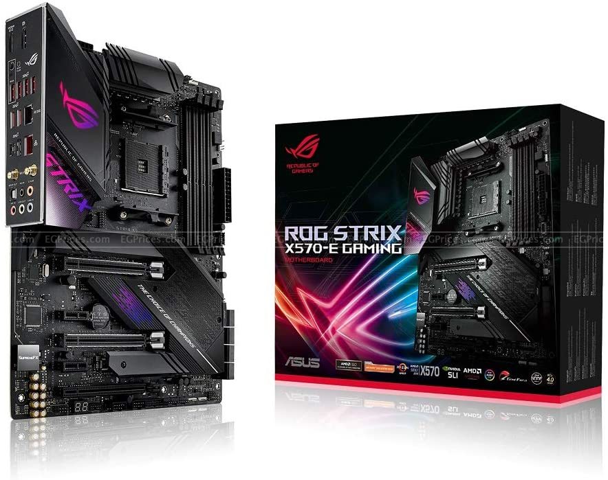 ASUS ROG Strix X570E Gaming Socket AM4 Motherboard price in Egypt