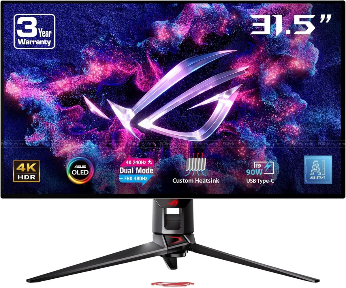 zoom image for ROG Swift PG32UCDP 32 Inch 4K OLED Gaming Monitor