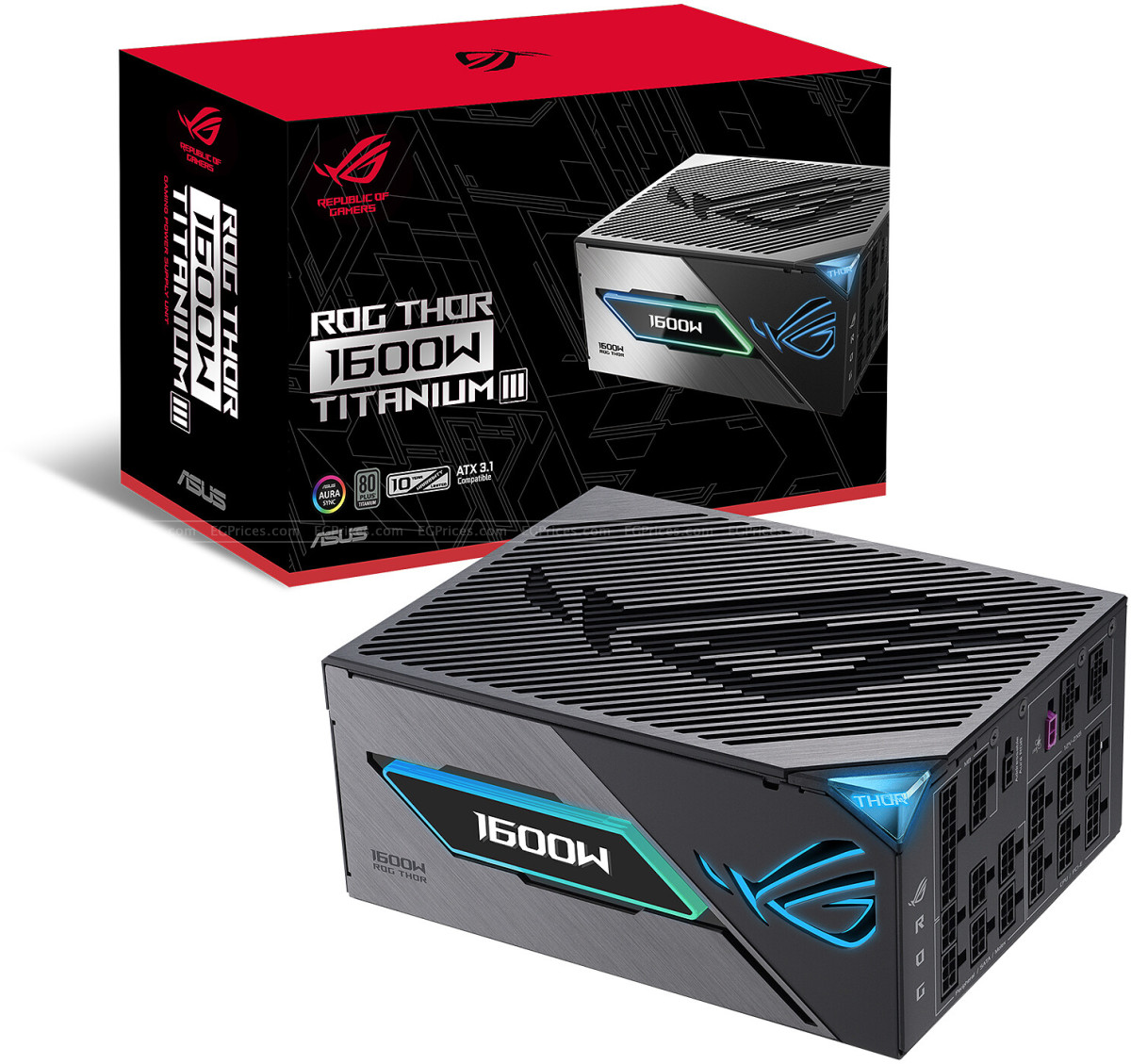 صورة مكبرة ل اسوس روج ثور تيتانيوم 3 باور سبلاي 1600 وات