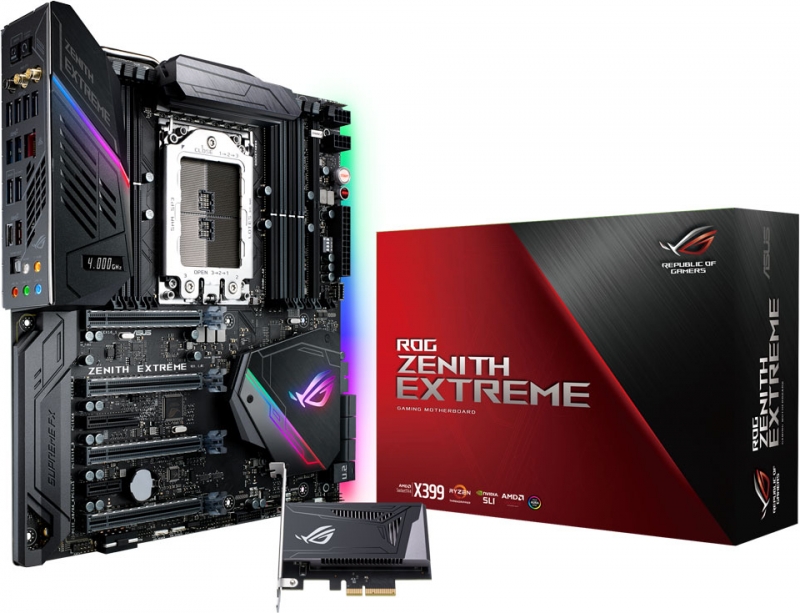 Asus ROG ZENITH EXTREME Motherboard + AMD Ryzen Threadripper 2990WX