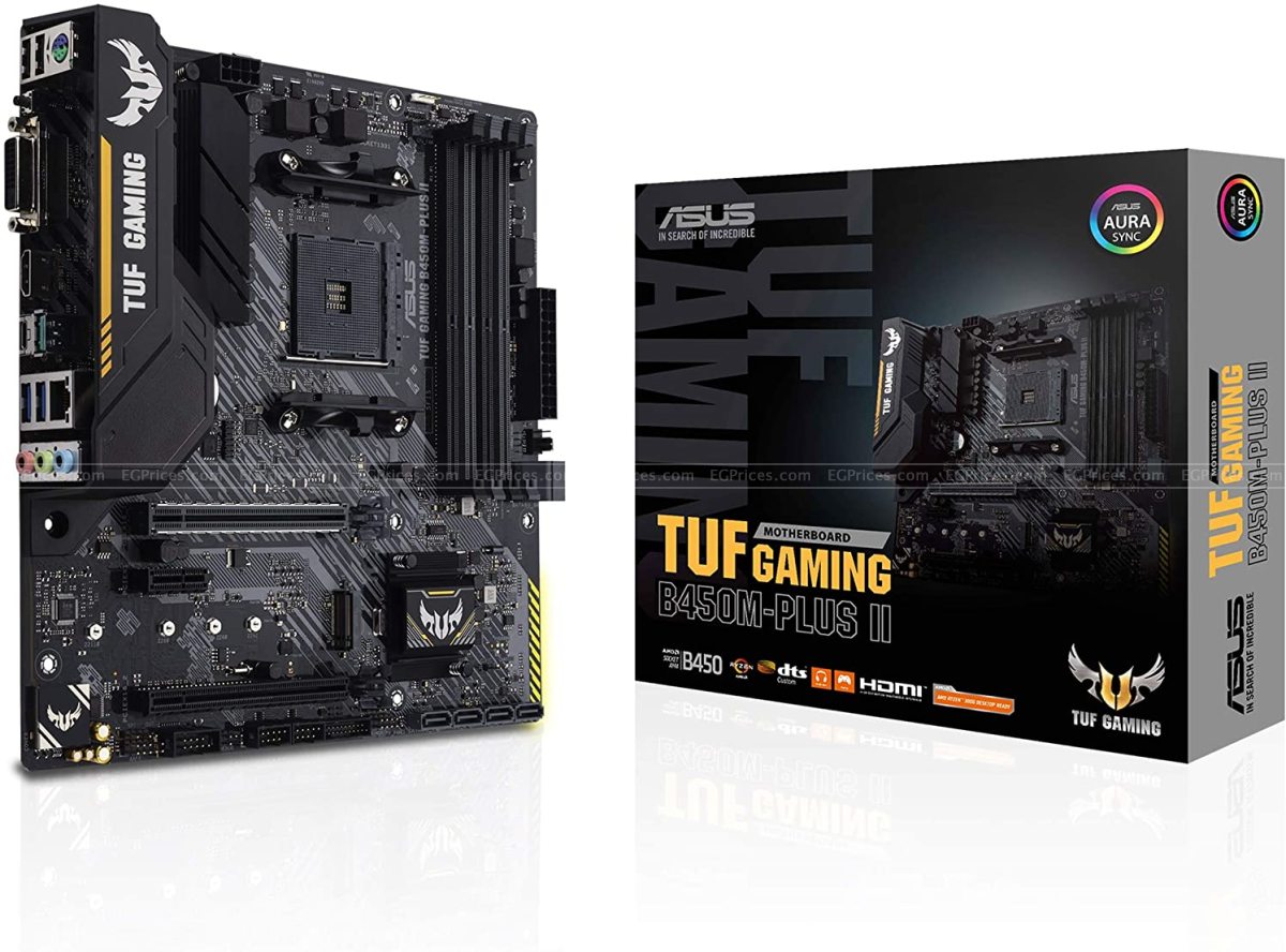 Asus TUF Gaming B450MPLUS II Socket AM4 Motherboard