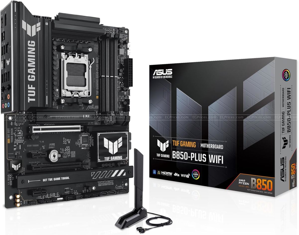 zoom image for TUF GAMING B850-PLUS WIFI Socket AM5 Motherboard