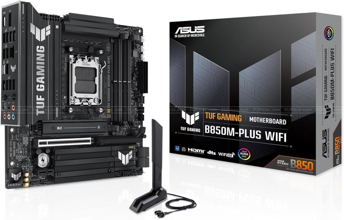 zoom image for TUF GAMING B850M-PLUS WIFI Socket AM5 Motherboard