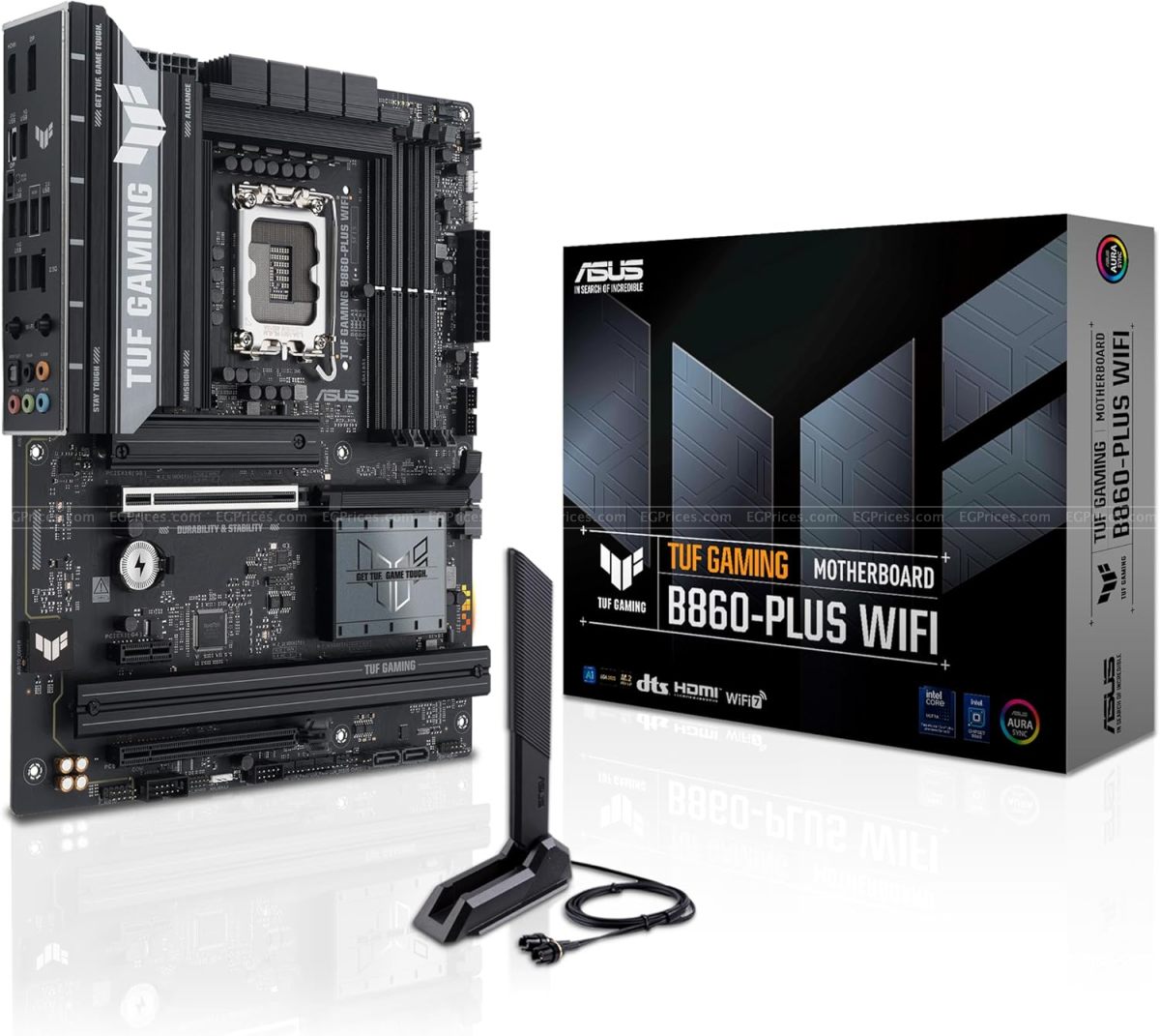 صورة مكبرة ل اسوس تاف جيمنج b860-plus واي فاي  lga 1851