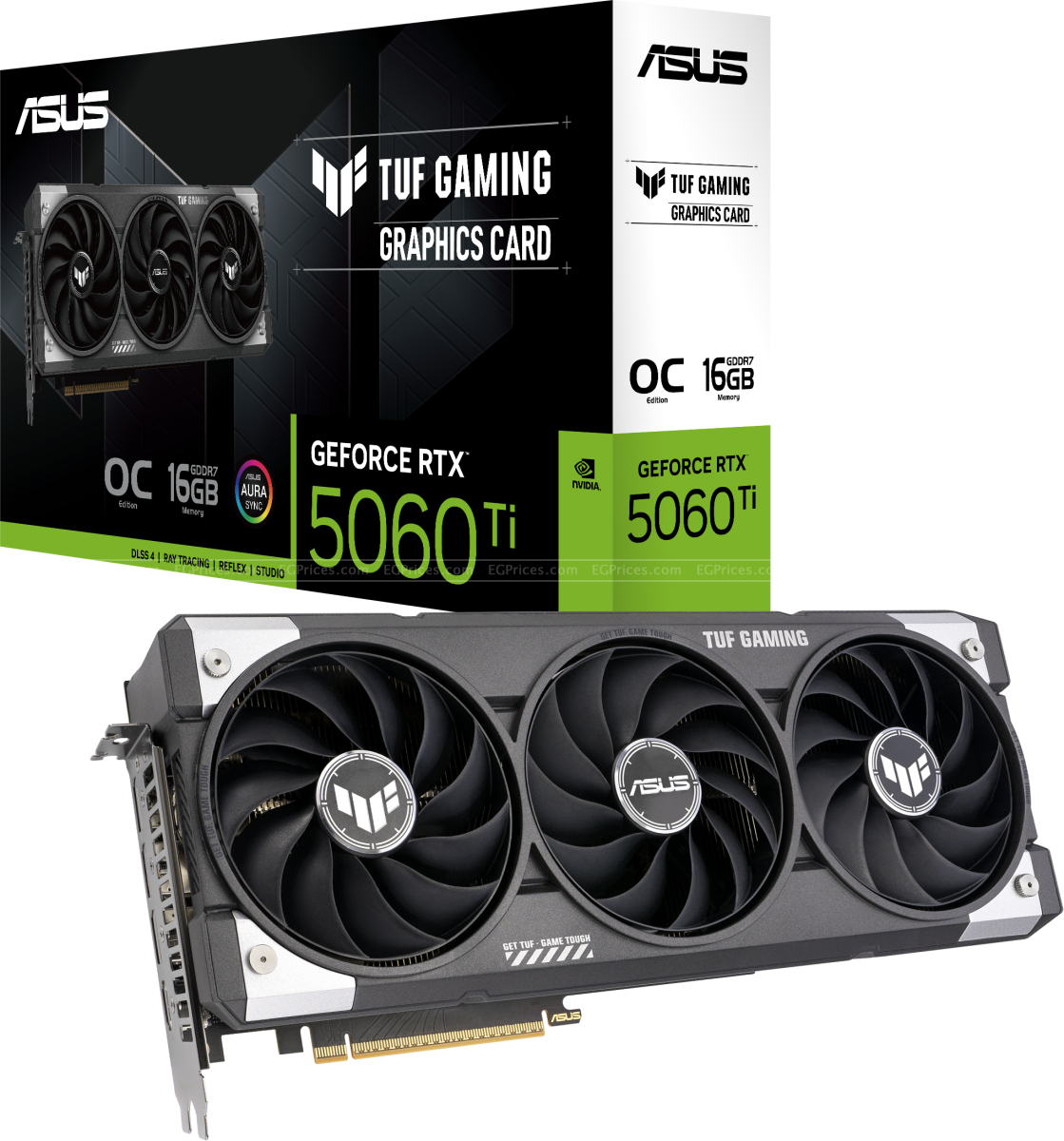 صورة مكبرة ل اسوس تاف جيمنج جي فورس ار تي اكس 5060 ti oc 16 جيجا