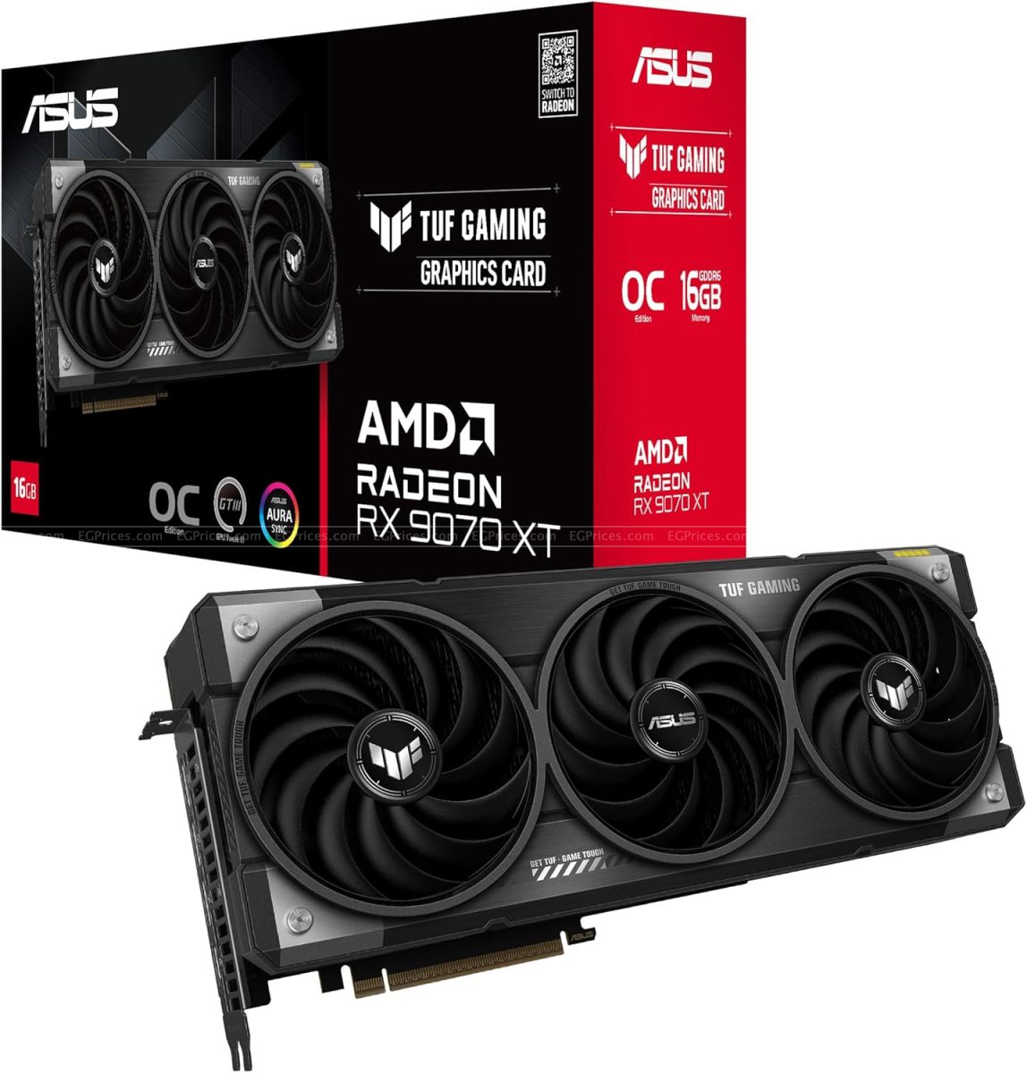 zoom image for TUF Gaming Radeon RX 9070 XT OC 16GB