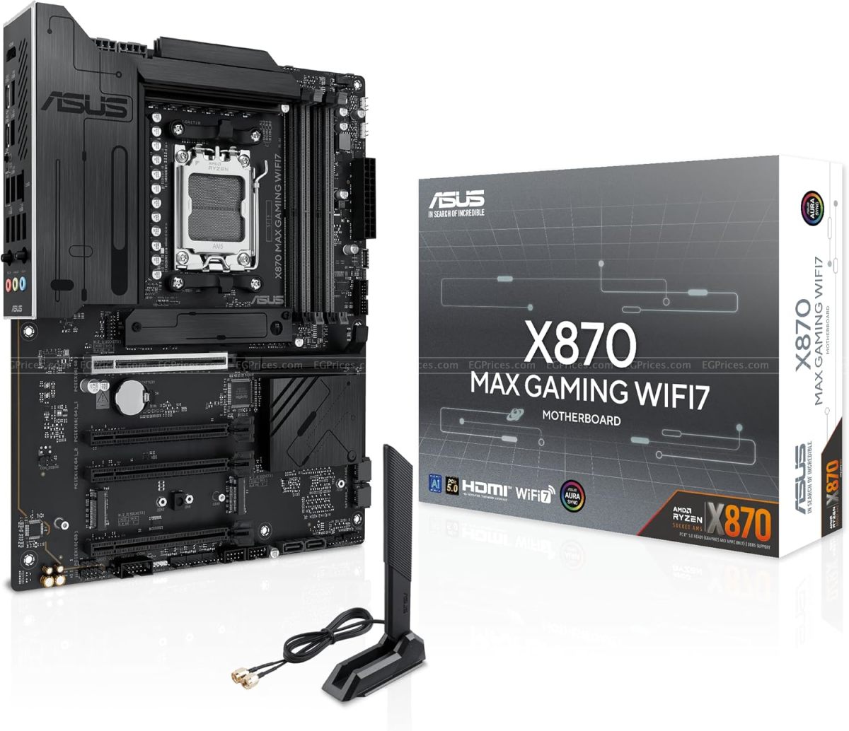 zoom image for X870 MAX GAMING WIFI7 Socket AM5 Motherboard