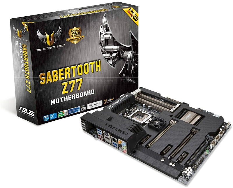 ASUS SABERTOOTH Z77 Motherboard price in Egypt | EGPrices