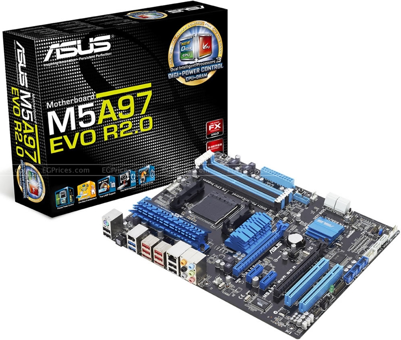 ASUS M5A97 EVO R2.0 Socket AM3+ Motherboard