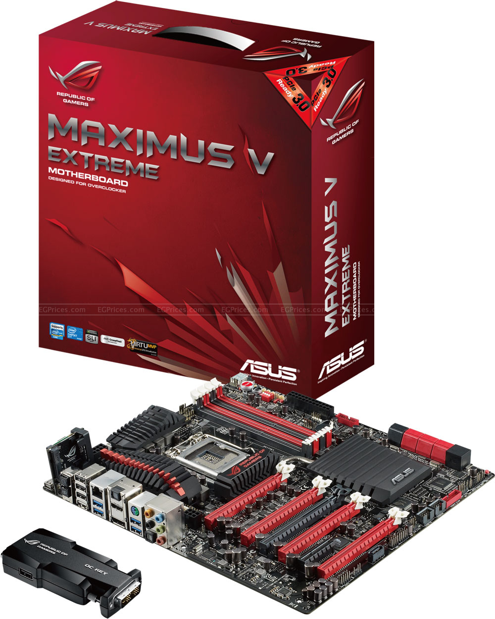 ASUS Maximus V Extreme Socket 1155 Motherboard price in Egypt EGPrices