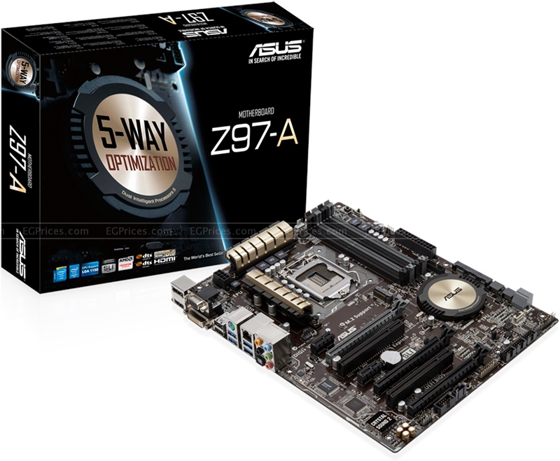 Asus Z97A Socket 1150 Motherboard