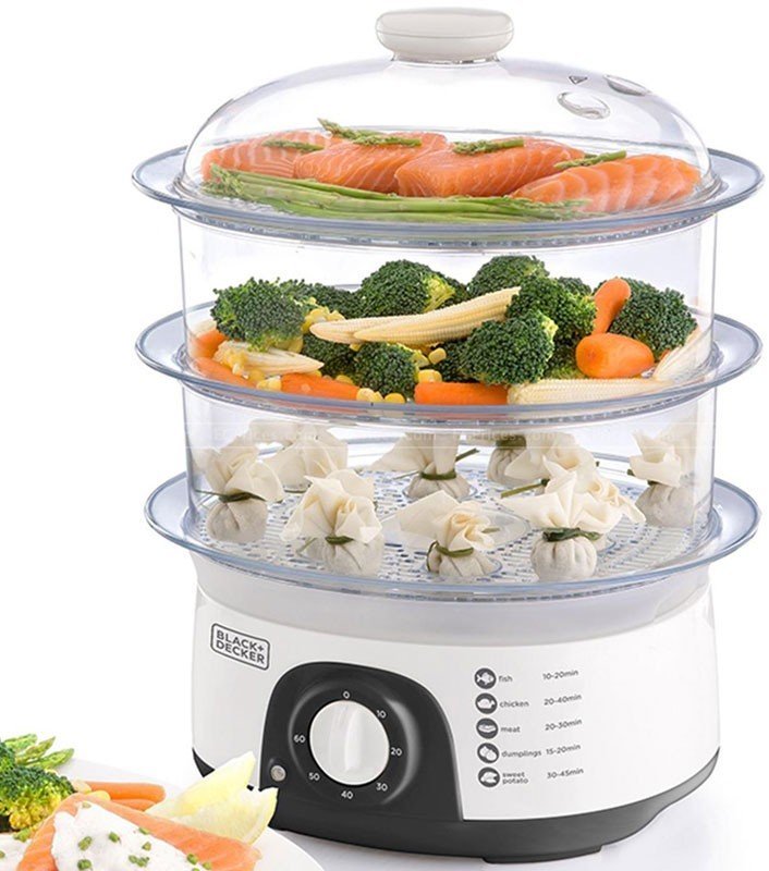 Black And Decker HS6000 3 Tier Food Steamer price in Egypt