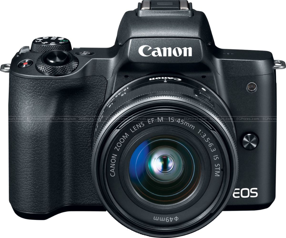 Canon EOS M50 EFM 1545mm Mirrorless Camera price in Egypt