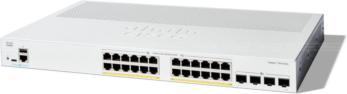 zoom image for Cisco Catalyst C1300-24P-4X Managed PoE Switch