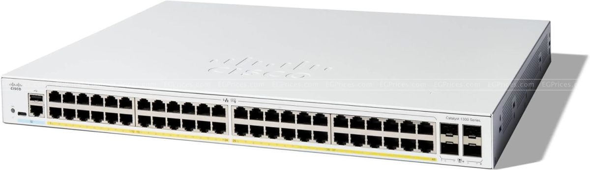 zoom image for Cisco Catalyst C1300-48P-4X Managed PoE Switch