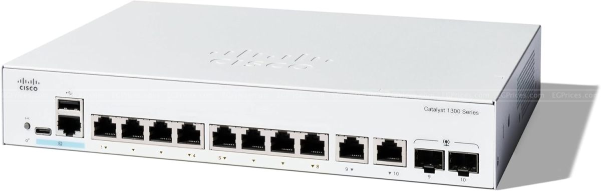 zoom image for Cisco Catalyst C1300-8T-E-2G Managed Switch