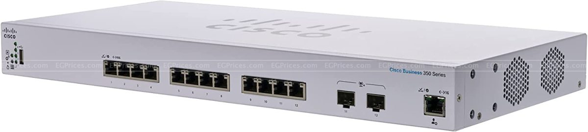 zoom image for Cisco CBS350-12XT 12-Port Managed Network Switch