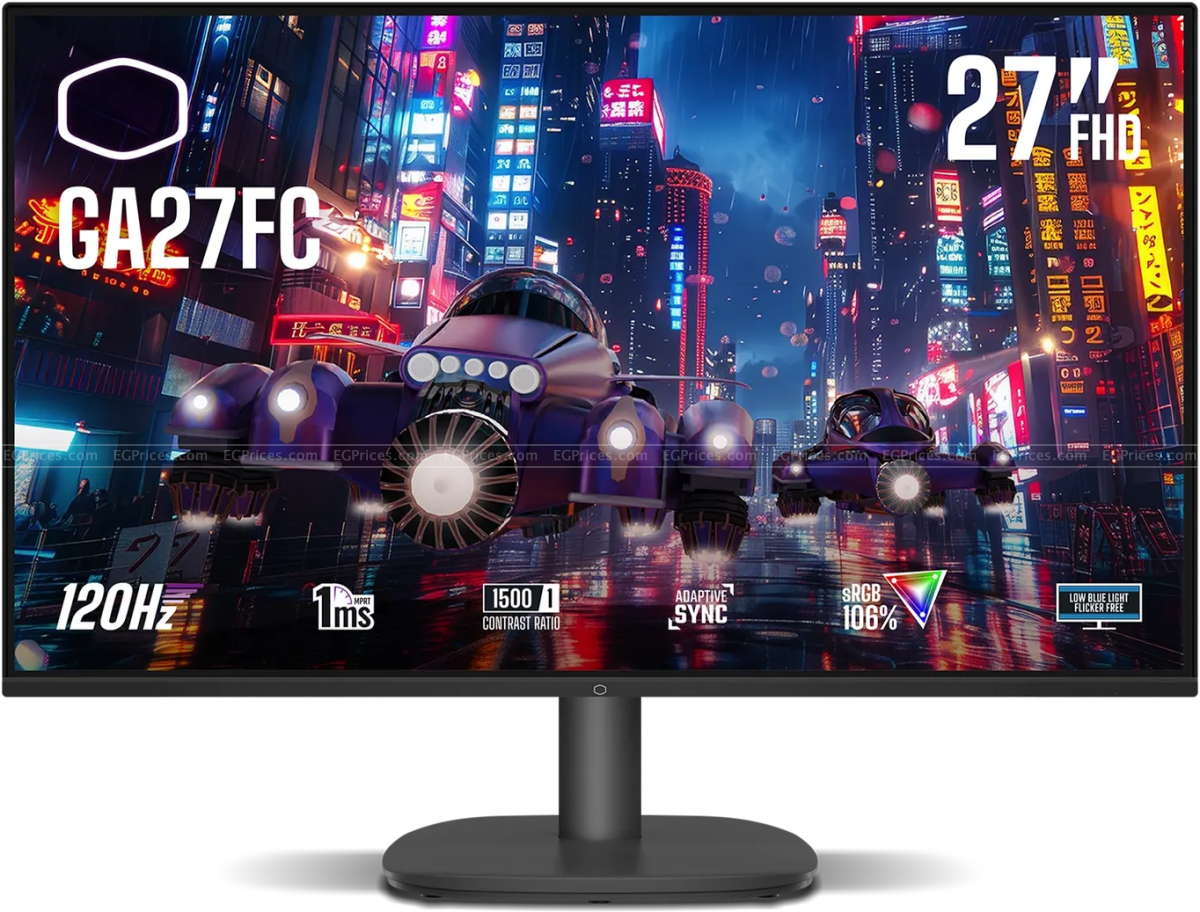 صورة مكبرة ل كولر ماستر ga27fc شاشة 27 بوصة فول اتش دي ips للألعاب