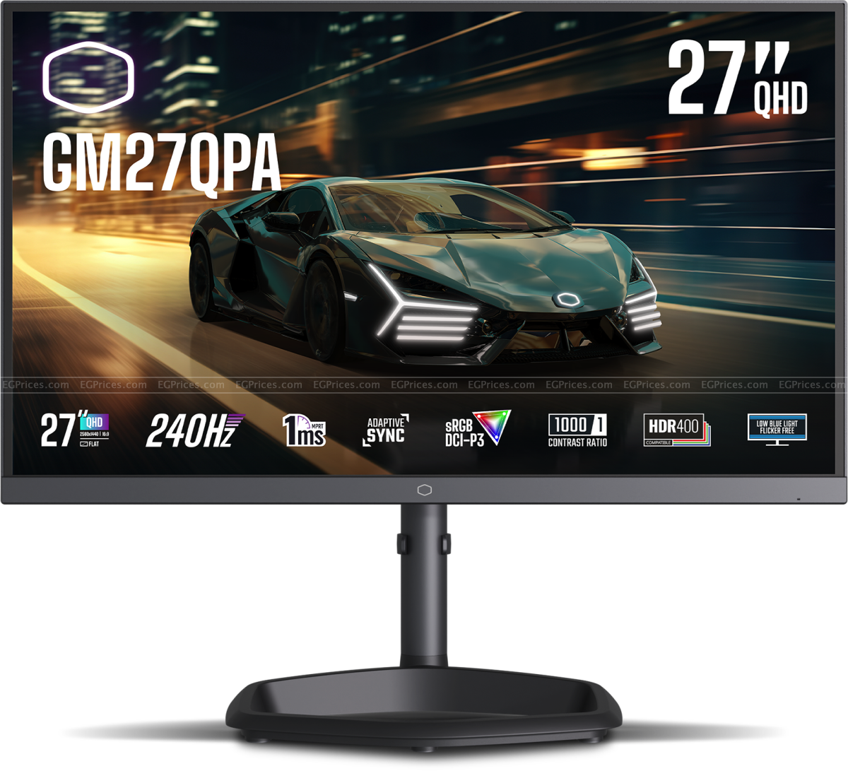 صورة مكبرة ل كولر ماستر gm27qpa شاشة 27 بوصة qhd ips للألعاب