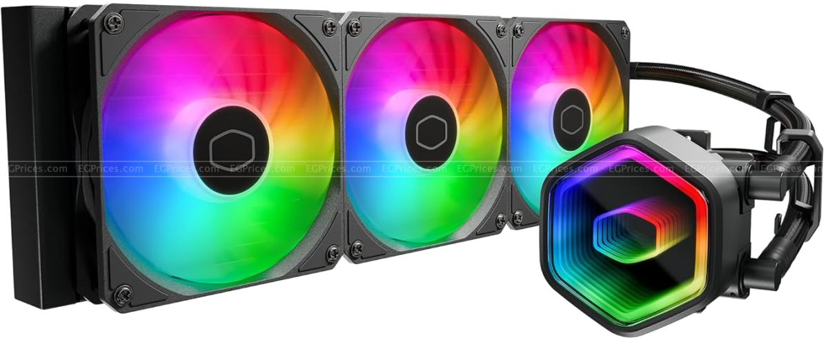 صورة مكبرة ل كولر ماستر ماسترليكويد 360 كور 2 مبرد مائي للمعالج ايه ار جي بي