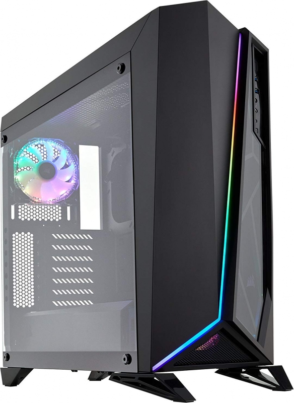 صورة مكبرة ل كورسير Carbide Series SPEC OMEGA ار جي بى Mid Tower Tempered Glass جيمنج Case