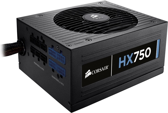 Corsair HX Series HX750 80 PLUS Gold Certified Modular PSU