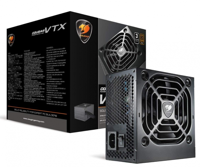 Cougar VTX600 600W 80 Plus Bronze PSU