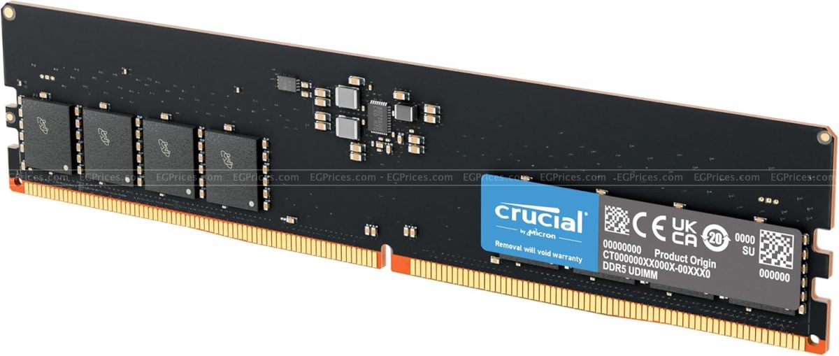 صورة مكبرة ل كروشال  مكتبية 16 جيجا ddr5-5600 udimm