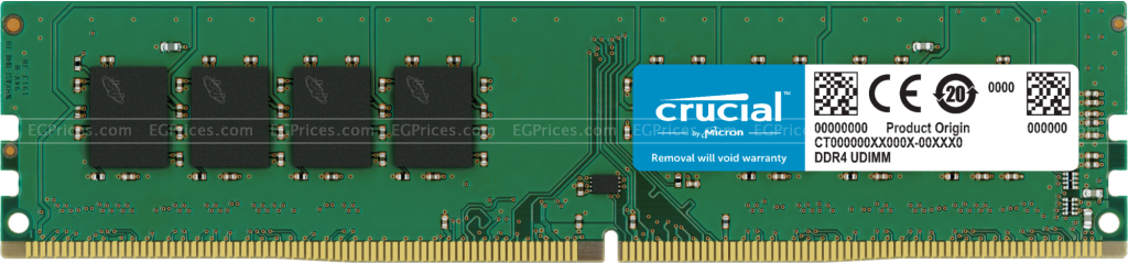 zoom image for 32GB DDR4-3200 UDIMM CL22 Desktop Memory