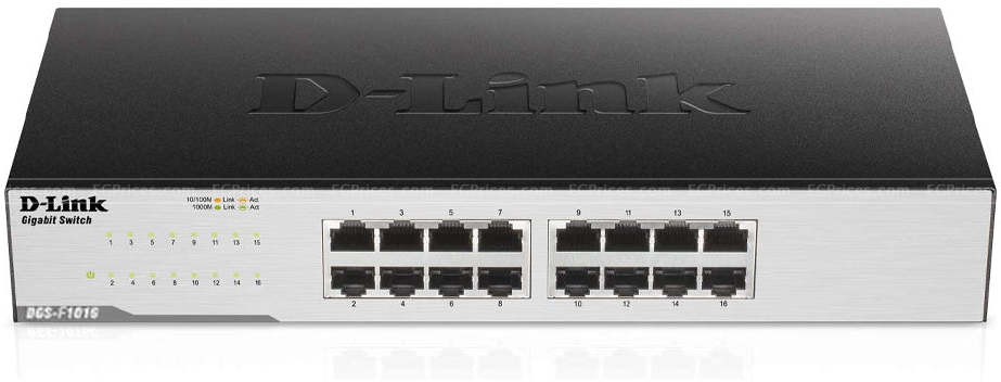 zoom image for D-Link DGS-F1016 16 Port Gigabit Switch