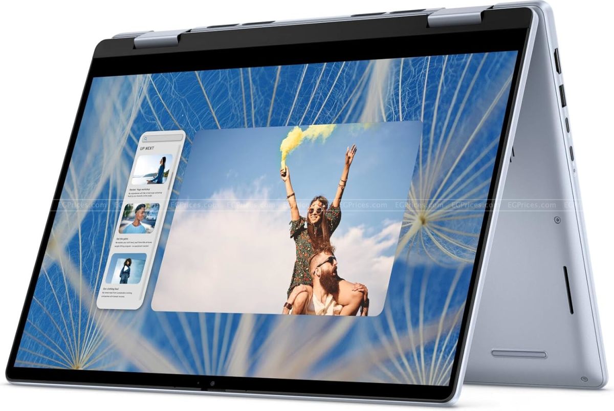 صورة مكبرة ل ديل انسبيرون 14 7440 لابتوب الترا 5 120u 8 جيجا 512 جيجا اس اس دي انتل الترا اتش دي جرافكس 14 بوصة ويندوز 11