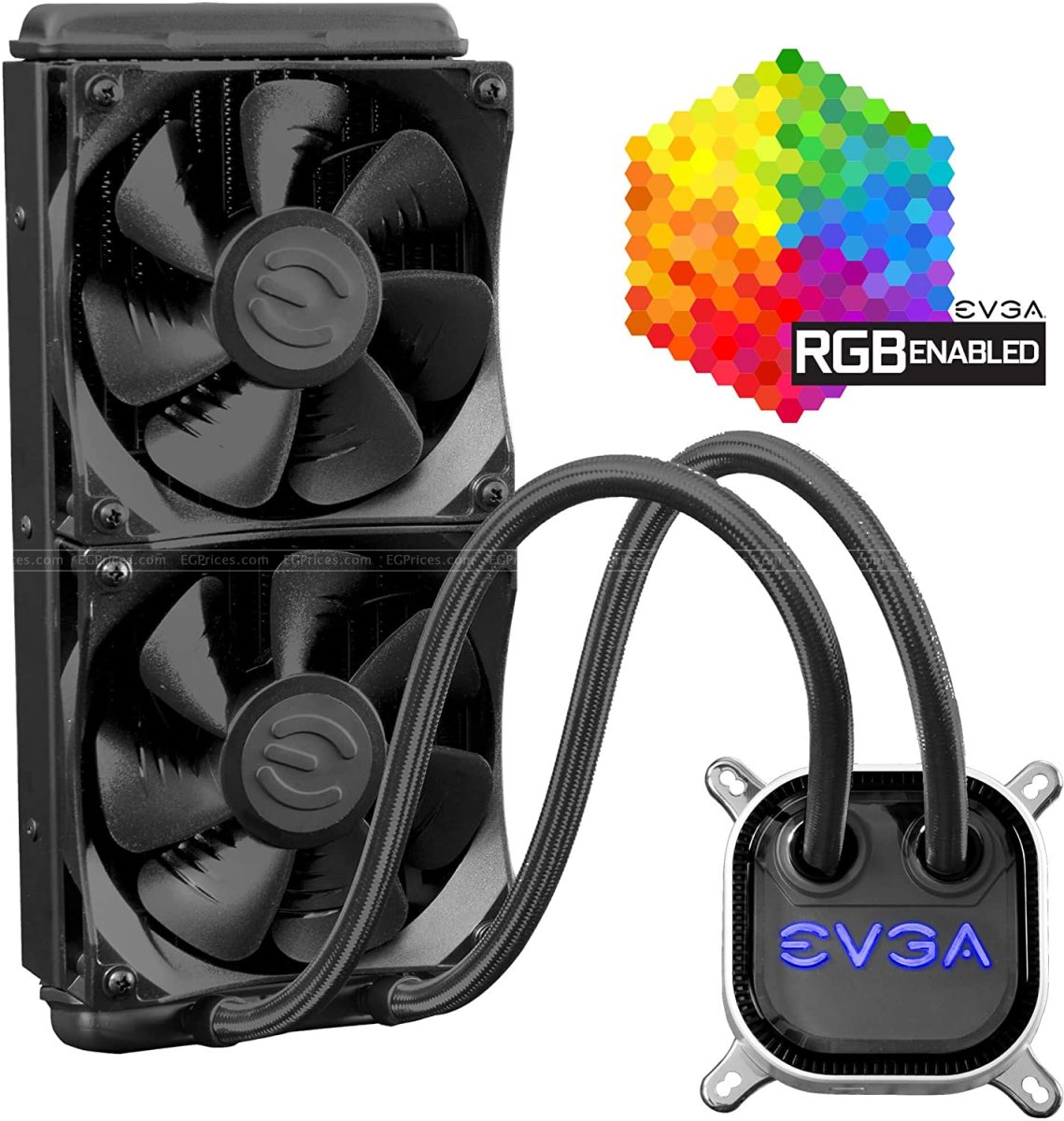zoom image for CLC 280mm All In-One RGB LED CPU Liquid Cooler