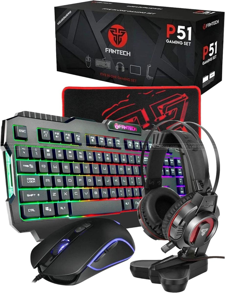 zoom image for P51 5 IN 1 Gaming Combo