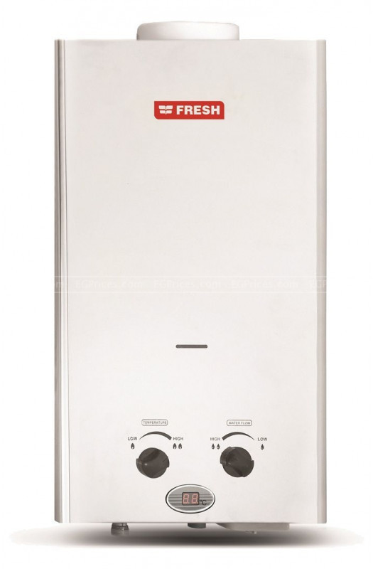 Fresh 10 Liter Gas Water Heater price in Egypt | EGPrices